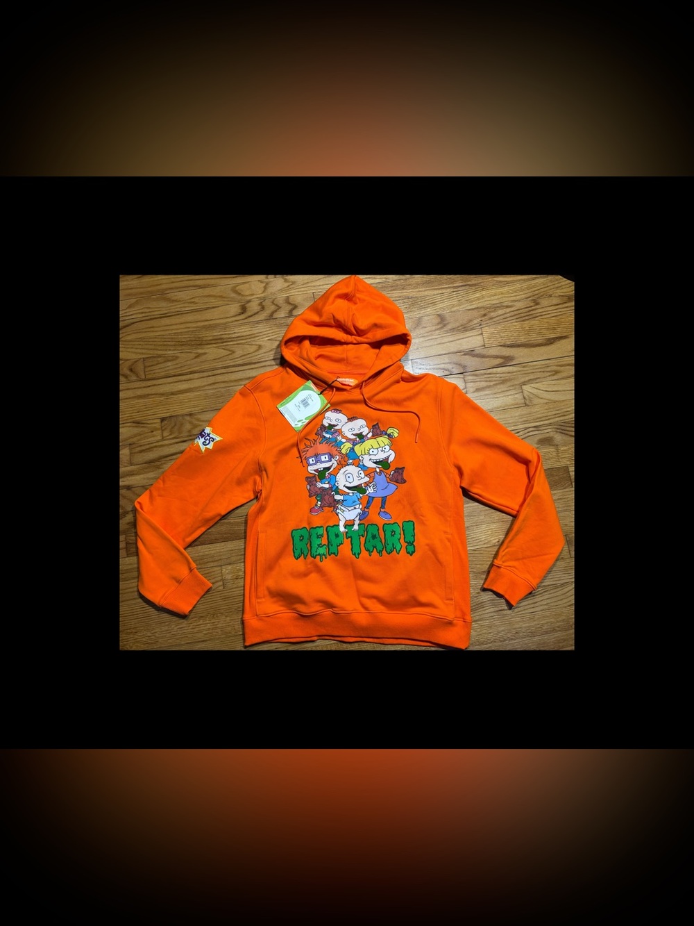 Nickelodeon Rugrats Premium Hoodie Licensed Graphic Hoodie Mens Sz 2XL New!